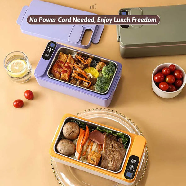 Self-Heating Wireless Lunch Box