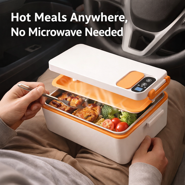 Self-Heating Wireless Lunch Box